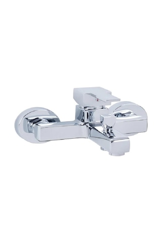 Gms Elit Mix Kare Formlu Banyo Duş Bataryası El225 Krom