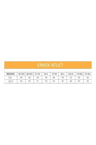 Ceylanoğlu 3'lü %100 Pamuklu Süprem Erkek Atlet 001