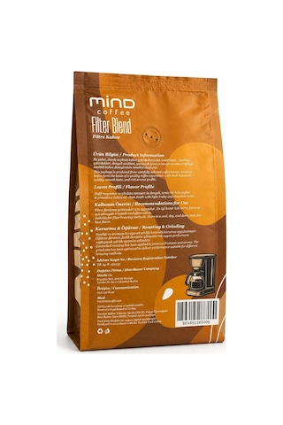 Mind Coffee Filtre Kahve Filter Blend 1000 Gr Filtre Kahve Makinesi