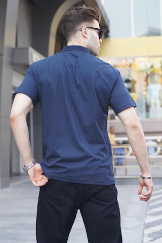 Madmext Lacivert Polo Yaka Basic Erkek Tişört 6126-lacivert Lacivert