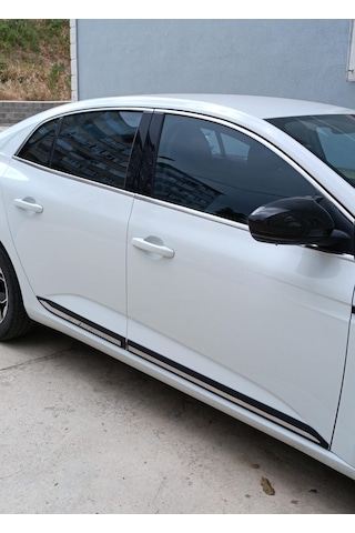 Renault Megane 4 Krom Yan Kapı Sd Çıtası 4 Parça 2015.2025 Ve Üze