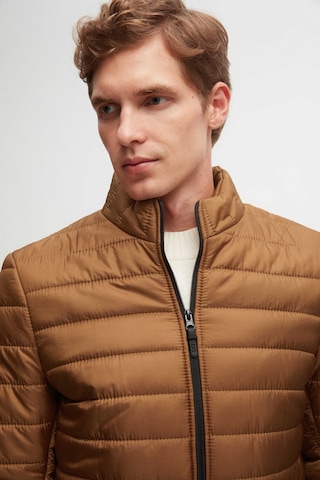 Ds Damat Slim Fit Tarçın Rüzgar Geçirmez Elyaf Dolgulu Şişme Mont 3hf07ort04262 T30