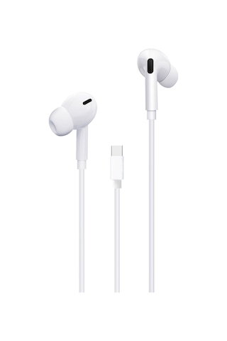Nettech Nt-hs05 Type-c Girişli Kulak İçi Kulaklık Beyaz Diğer