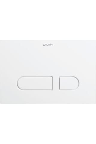 Duravit - A1 Kumanda Paneli, Parlak Beyaz - Wd5001011000- Krom