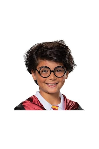 Harry Potter Gryffindor Figür Kostüm Aksesuarı Çocuk Boy Gözlük Siyah Çerçeveli 6 Yaş +