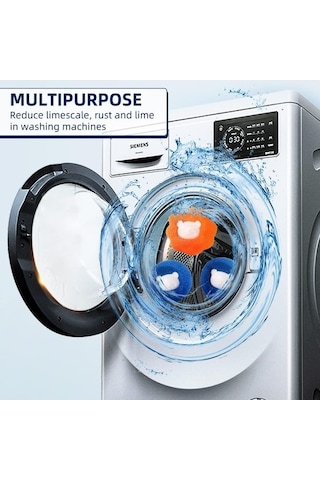 Dancemonkey Henniu 6'lı Çamaşır Topu: Tüy, Keçe Koku Giderici, Yeniden Kullanılabilir Diğer