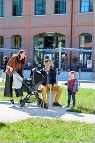 We Bebek Arabası Oto Koltuğu Adaptörü Siyah