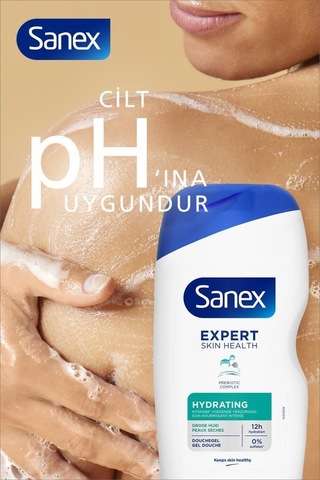 Sanex Expert Yoğun Nemlendirici Duş Jeli 2 x 400 ML