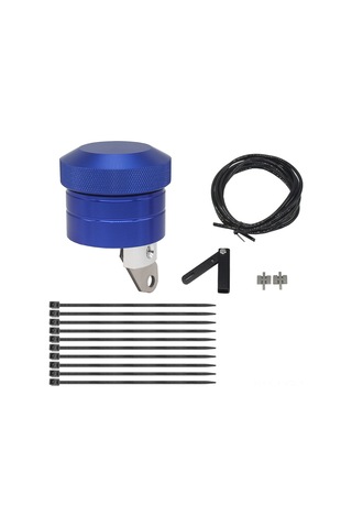 Ranyeek Motosiklet Zincir Yağlama Aleti Alüminyum 30ml - Honda, Yamaha, Suzuki, Kawasaki Uyumlu Mavi Aksesuar