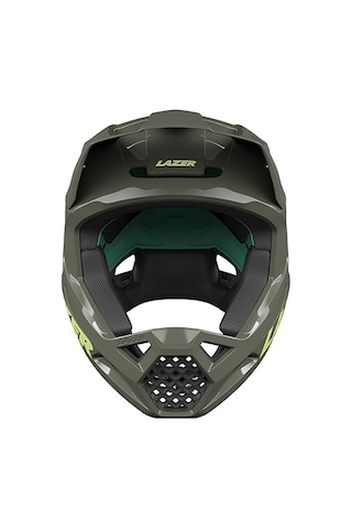 Lazer Chase Full Face Kineticore Kask Moss Green 24 L 58-60cm Siyah