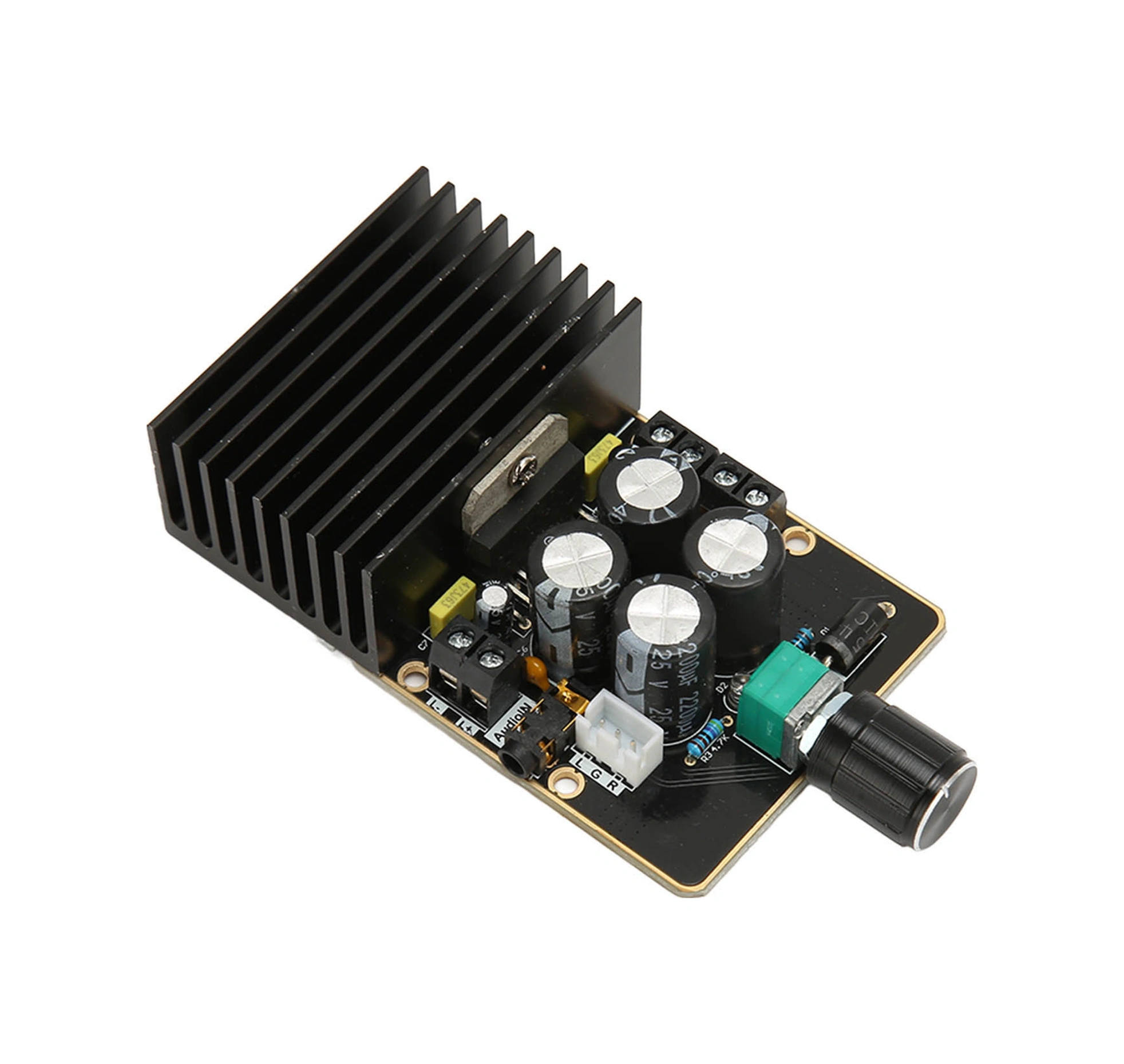 Vkemall Tda7377 Dijital Güç Amfi Modülü, 2x35w İki Kanal Stereo, Dc9-18v Giriş, Ters Bağlantı-kısa Devre-üst Akım Koruma, Dıy Ses Ekipmanı