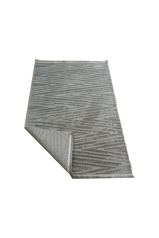 Çam Halı Eyfel 3107 Gri Romans Halı Modern Desenli Makine Halısı