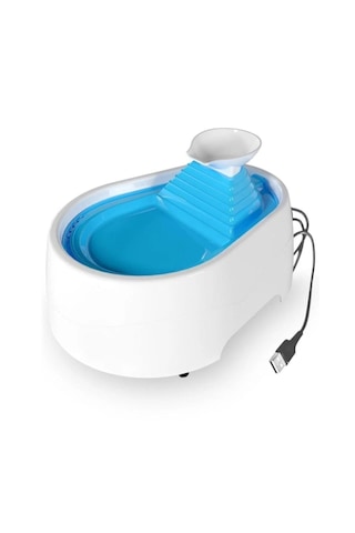 Cadopet Kedi Su Pınarı Su Sebili Su Çeşmesi Ultra Sessiz 2,0 Litre Usb 5 Volt 2 Metre Kablo