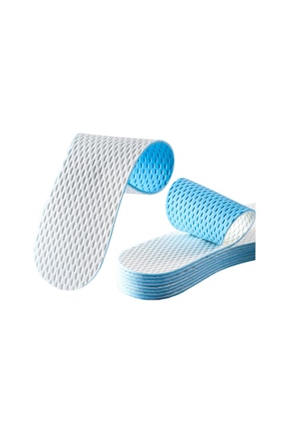 Sones 1 Çift Yazlık İnce Koku Önleyici Ter Tabanlığı Unisex Nefes Alabilen Yumuşak Ayakkabı Tabanlığı, Beden: 45-46 Bej