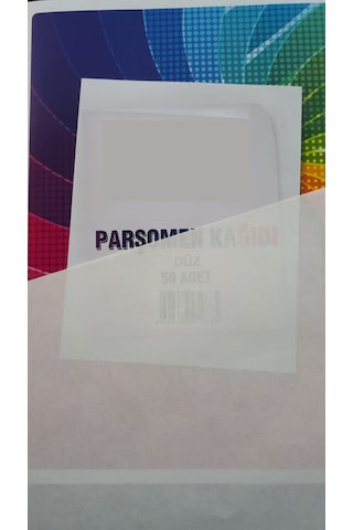 50'li Parşomen Kağıdı - Çizgisiz 60Gr