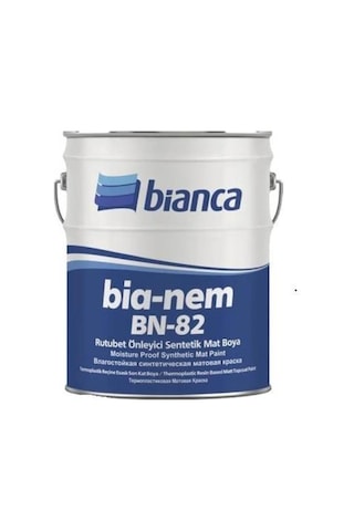 Bianem Bn-82 Rutubet Nem Önleyici Boya 0.75 Lt Beyaz 1 L