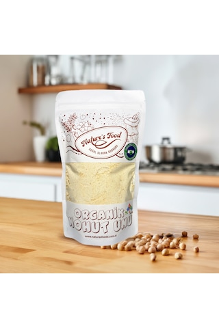 Organik Nohut Unu 500gr Pestisit Analizli Organik Sertifikalı