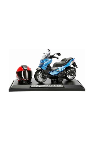 5839 Sun-myg-motosiklet 1 12 Bmw Kasklı Figür Pb.3r Ses Işık