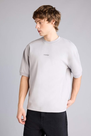 Defacto Loose Fıt Baskılı Tişört H4209ax26spgr253 Gri-gr253