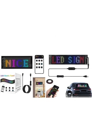 12x59 Cm Esnek Matrix Led Ekran 12 59