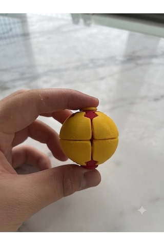 3d Baskı Rulmansız Spin Ball Stres Topu