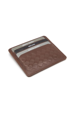 Pierre Cardin Taba Unisex Deri Kartlık 0046 Taba