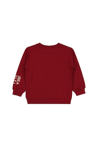 Civil Girls Basic 2-5 Yaş Sweatshirt Koyu Bordo