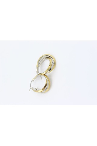 Çelik Küpe 2,8cm Çok Renkli