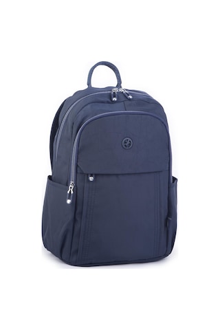 Nas Bag Unisex Büyük Boy Su Geçirmez Çok Gözlü Extra Hafif Sportif Sırt Çantası Lacivert