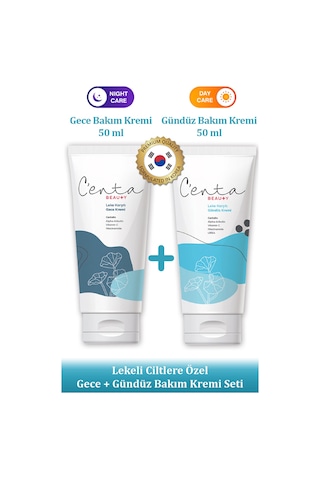 C'enta Beauty Leke Karşıtı Gece Bakım Kremi 50 ML + Gündüz Kremi 50 ML