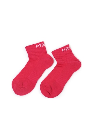 Premium Performance Quarter Pembe Spor Çorabı