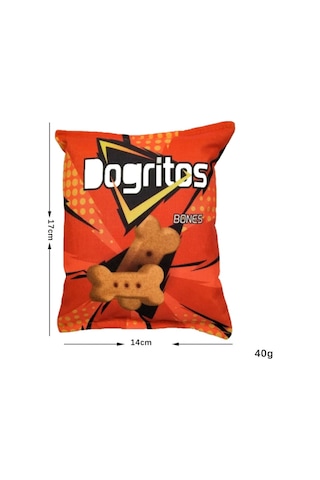 Tineke Cips Dayanıklı Cızırtılı Ve Keti Otlu Kedi Oyuncağı 1 Adet