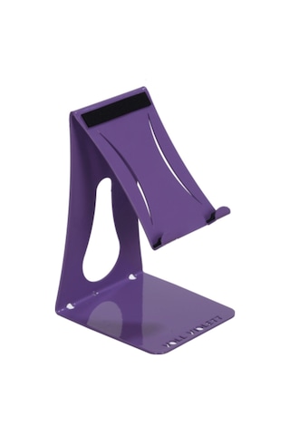 Voll Violett Lila Metal Cep Telefon Tutucu Ve Tablet Standı Mor