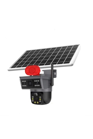 Çift Kameralı Extra Ledli Akıllı Smart Güvenlik Kamerası-4222 Çift Kameralı Extra Ledli Akıllı Smart Güvenlik Kamerası-4222