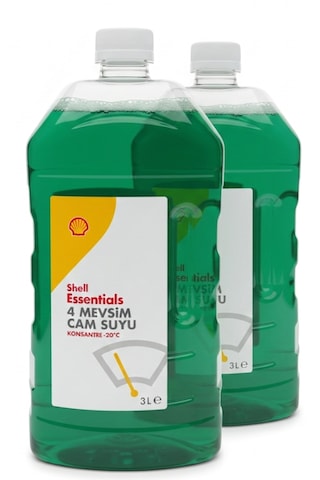 Shell 4 Mevsim Cam Suyu -20c 3 Lt 2 Adet Shell 4 Mevsim Cam Suyu -20c 3 Lt 2 Adet