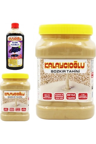 Kalaycıoğlu Bozkır Beyaz Tahin 2 x 935 G + Üzüm Pekmezi 950 G Kalaycıoğlu Bozkır Beyaz Tahin 2 x 935 G + Üzüm Pekmezi 950 G