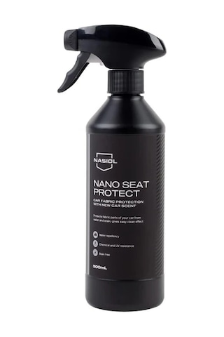 Nasiol Nano Seat Protect 500ml. Araç Kumaş Yüzeyi Nano Kaplama