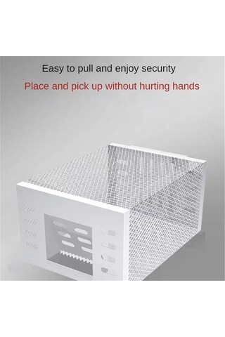 Otomatik Ev Füze Kapalı Açık Ev Sürekli Fare Kapanı Yeniden Kullanılabilir Otomatik Sıçan Kafesi Geniş Uzay Metal