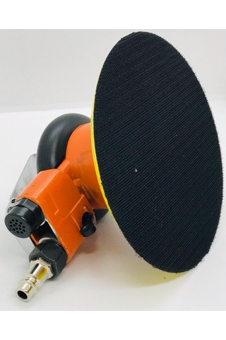 Mil-Tech MT-01 Havalı Orbital Zımpara Makinası Metal Gövde 150 MM / 6''