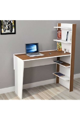 Mydesign Raflı Çalişma Masası Kiraz Amerikan Kiraz