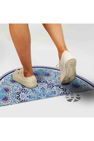 Dekoratif Kapı Önü Paspas, Dış Mekan/ev İçi/banyo/mutfak/yatak Odası/giriş Paspasları Yrmp 001, 30x60 Çok Renkli