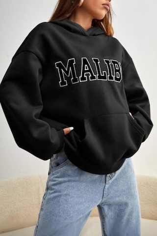 Malibu Ön Baskılı Unisex Sweatshirt 001