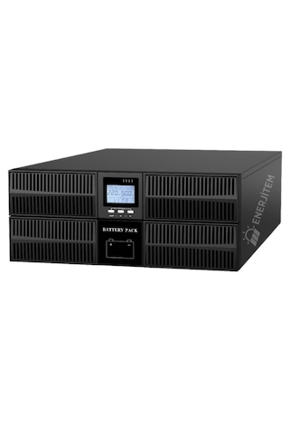 Enerjitem 2 Kva 4x7ah Rack Mount 6/14dk Onlıne Ups
