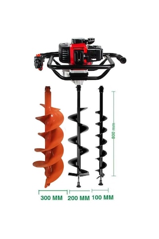 Tkdz-03/52 Toprak Burgu Makinası Set-2 Zentra