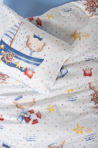 Cotton Box Bebek Nevresim Takımı Seaman Mavi