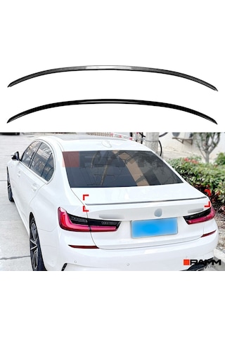 Bmw G20 Bagaj Spoiler Parlak Siyah