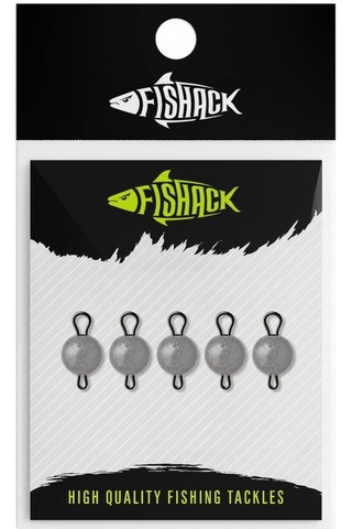 Mafsallı Kurşun - Hareketli İğne Kurşunu - Fishack - 2 Gram - 5'li Paket