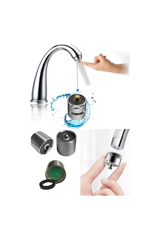 Dokunmatik Iç Dişli Tasaruflu Yeni Nesil Temassız Musluk  Ucu