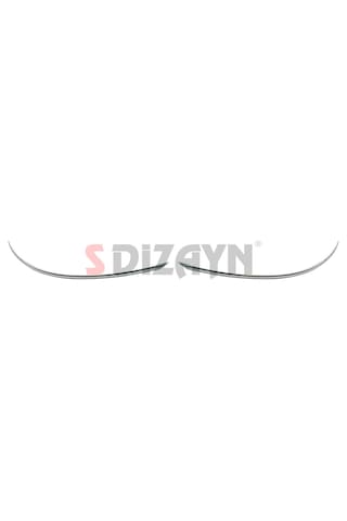 S-Dizayn Renault Megane Uyumlu 4 Krom Ayna Alt Çıtası 2 Parça 2016 Üzeri