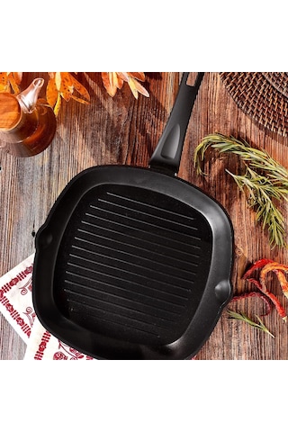 Hisar Milas Granit Grill Izgara Tava 28 Cm Diğer